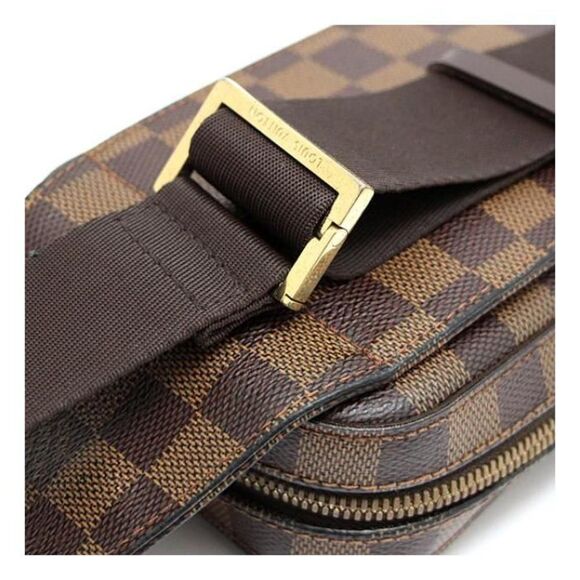 Louis Vuitton Jeronimos Body Bag Waist Pouch Damier Brown - Picture 3 of 5